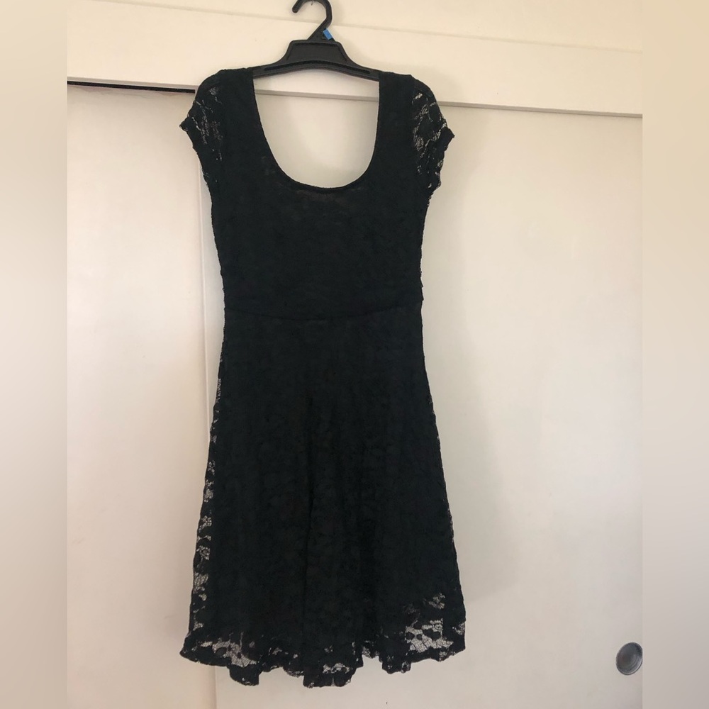 LA Hearts Pacsun New with Tags Black Lace Dress see photos for measurements